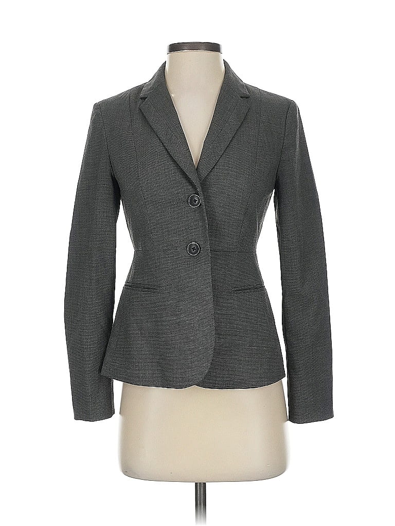 Pre-owned Banana Republic Factory Store Blazer Jacket In Gray