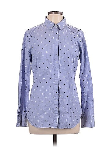 Ann Taylor Long Sleeve Button-Down Shirt (view 1)