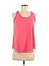 Naked Zebra 100% Polyester Pink Sleeveless Blouse Size M - photo 1