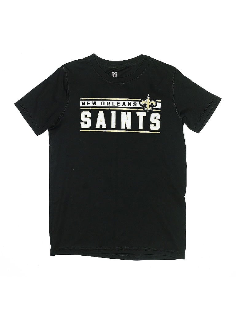NFL Black Short Sleeve T-Shirt Size 10 - photo 1