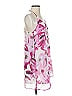 Three Eighty Two 100% Polyester Tropical Pink Purple Cocktail Dress Size S - photo 4