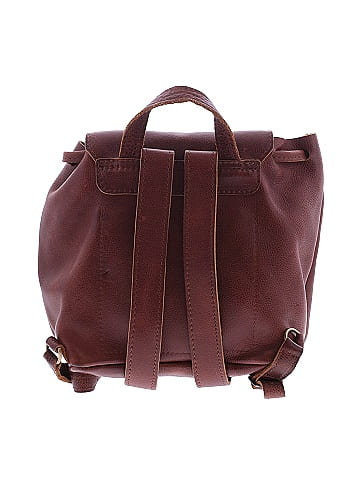 Portland Leather Goods Leather Backpack (view 2)