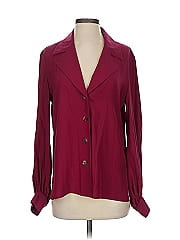 Lafayette 148 New York 3/4 Sleeve Silk Top