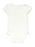 Gerber Solid Ivory Short Sleeve Onesie Size 0-3 mo - photo 2