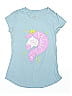 Justice Blue Short Sleeve T-Shirt Size 12 (big kids) - photo 1
