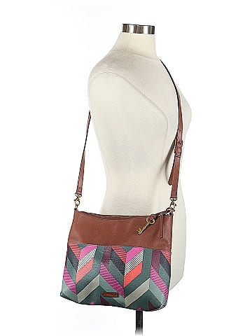 Fossil Leather Crossbody Bag (view 2)