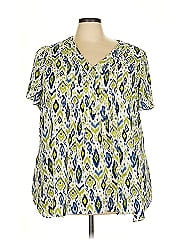 Rose + Olive Short Sleeve Blouse