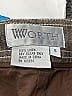 Worth 100% Linen Solid Gray Casual Skirt Size 6 - photo 3