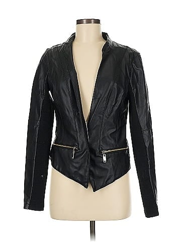 Charlotte Russe Faux Leather Jacket (view 1)
