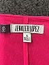 Jennifer Lopez 100% Polyester Pink Short Sleeve Blouse Size L - photo 3
