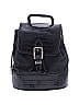 Brighton Black Leather Backpack One size - photo 1