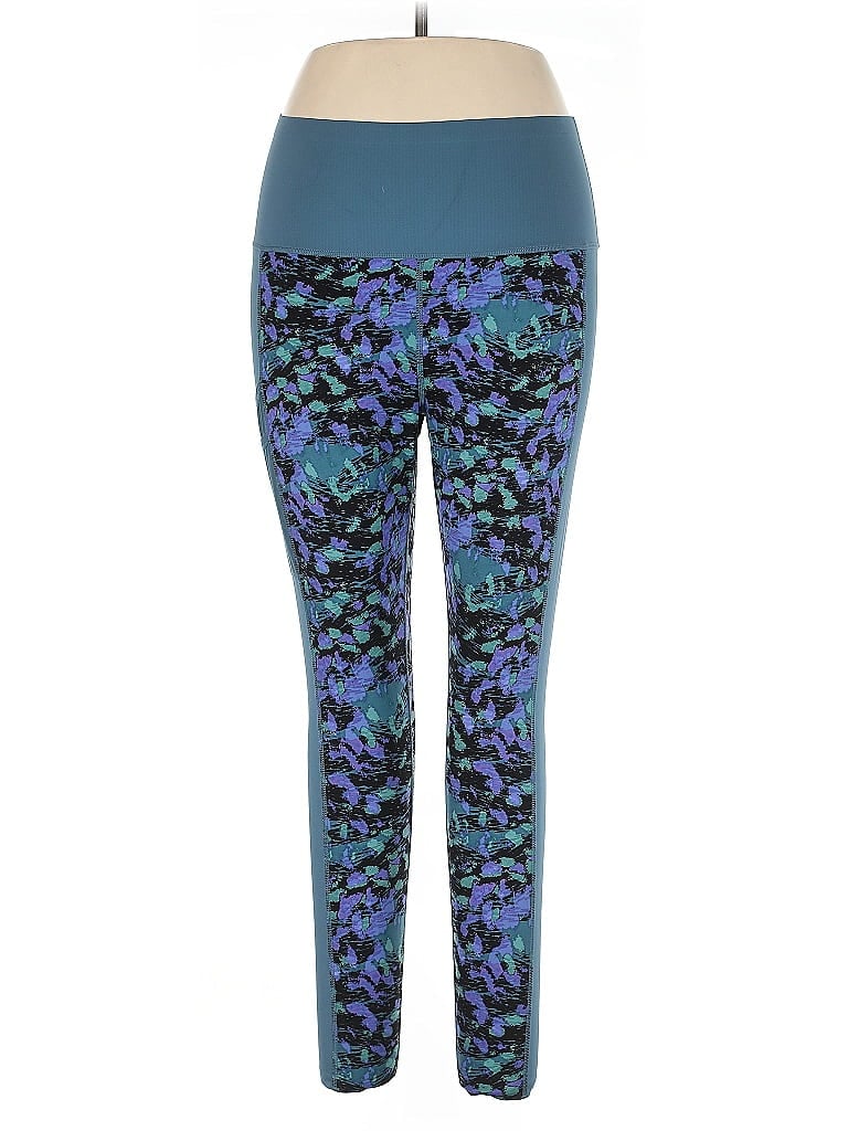 Pre-owned Knix Active Pants In Blue