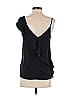 Who What Wear 100% Polyester Black Sleeveless Blouse Size XS - photo 2