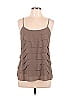 Naked Zebra 100% Polyester Brown Sleeveless Blouse Size L - photo 1