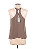 Naked Zebra 100% Polyester Brown Sleeveless Blouse Size L - photo 2