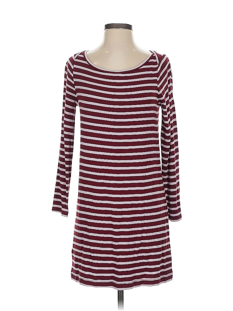 Pre-owned Lou & Grey Casual Dress In Burgundy