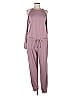 Soho JEANS NEW YORK & COMPANY Solid Purple Jumpsuit Size M - photo 1