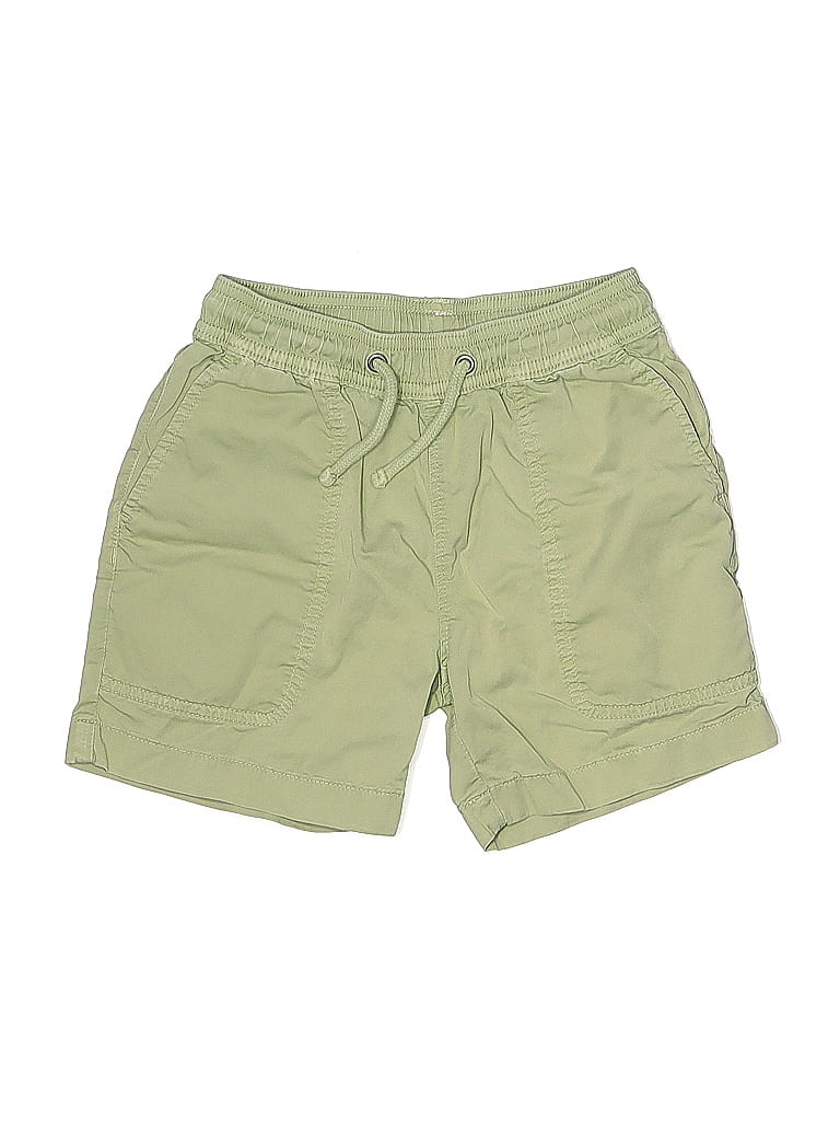 Crewcuts Solid Green Khaki Shorts Size 6 (big kids) - photo 1