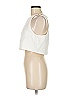 Black Halo Ivory Sleeveless Blouse Size 8 - photo 5