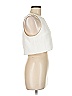 Black Halo Ivory Sleeveless Blouse Size 8 - photo 4