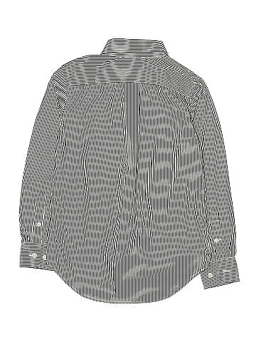Lauren by Ralph Lauren Chevron-herringbone Gray Long Sleeve Button-Down Shirt Size 8