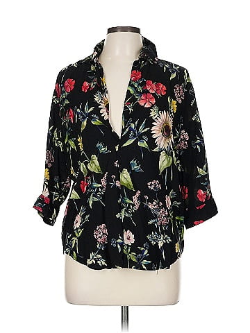 Zara 3/4 Sleeve Blouse (view 1)