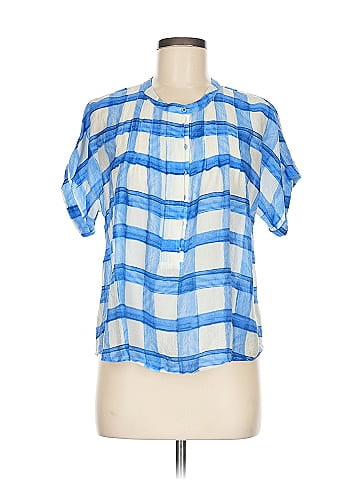 Maeve Short Sleeve Silk Top (view 1)