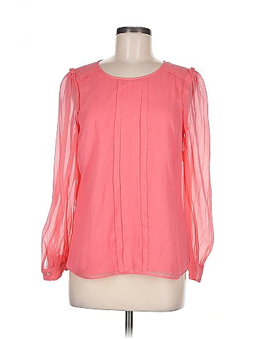 J.Crew Long Sleeve Silk Top (view 1)