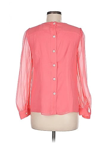J.Crew Long Sleeve Silk Top (view 2)