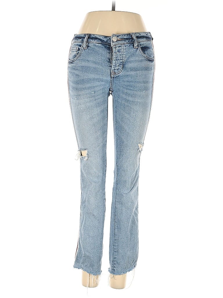 Dear John Hearts Blue Jeans Size 24 waist - photo 1