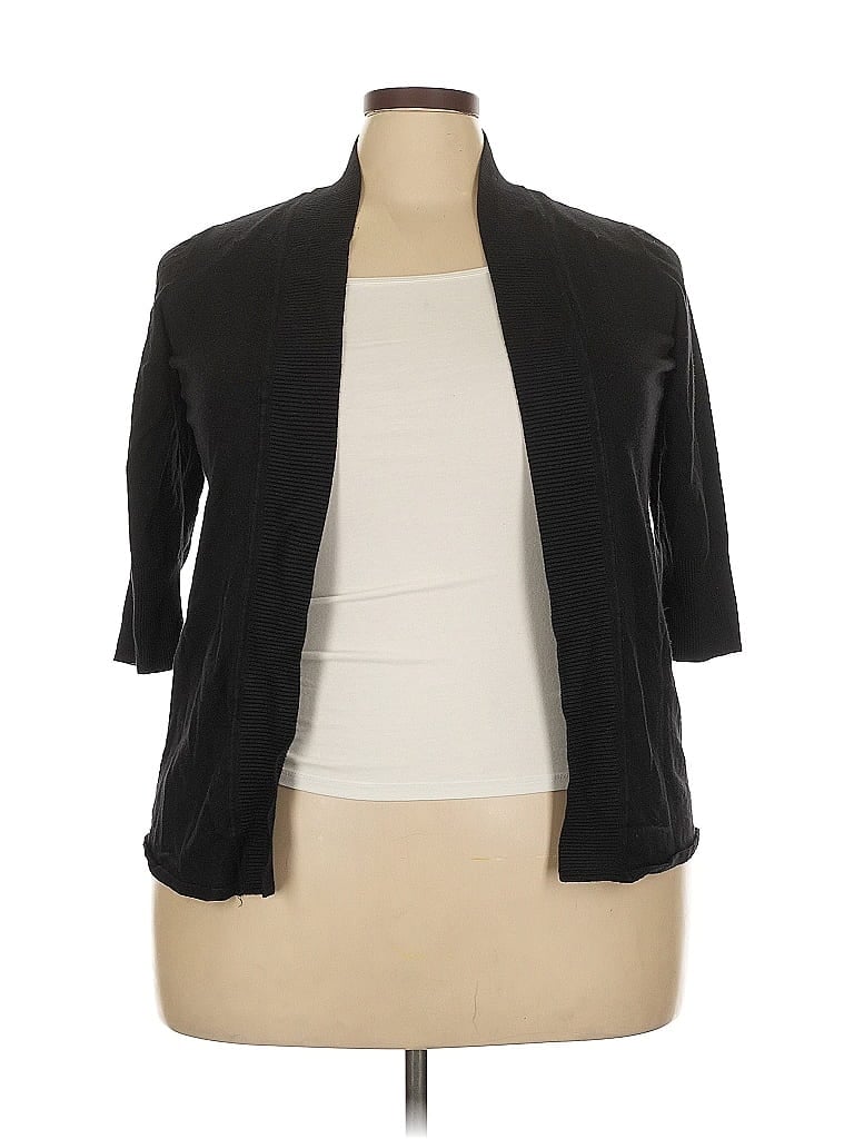 Laura Ashley Black Cardigan Size 2X - photo 1