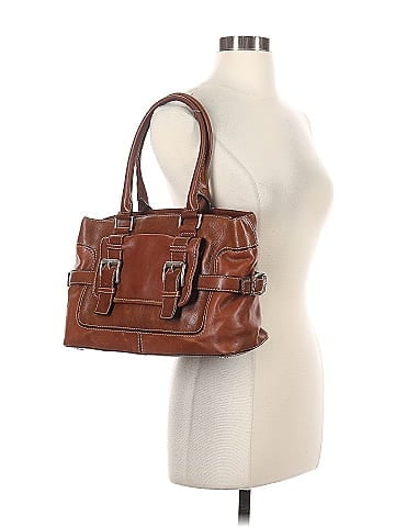 MICHAEL Michael Kors Leather Satchel (view 2)