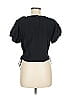 Madewell 100% Cotton Black Short Sleeve Top Size M - photo 2