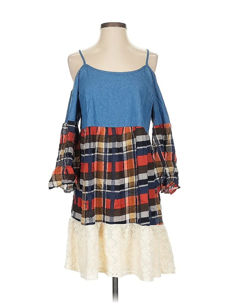 Click to view more detailed imagery on our partner's website Pre-owned Umgee Casual Dress In Blue