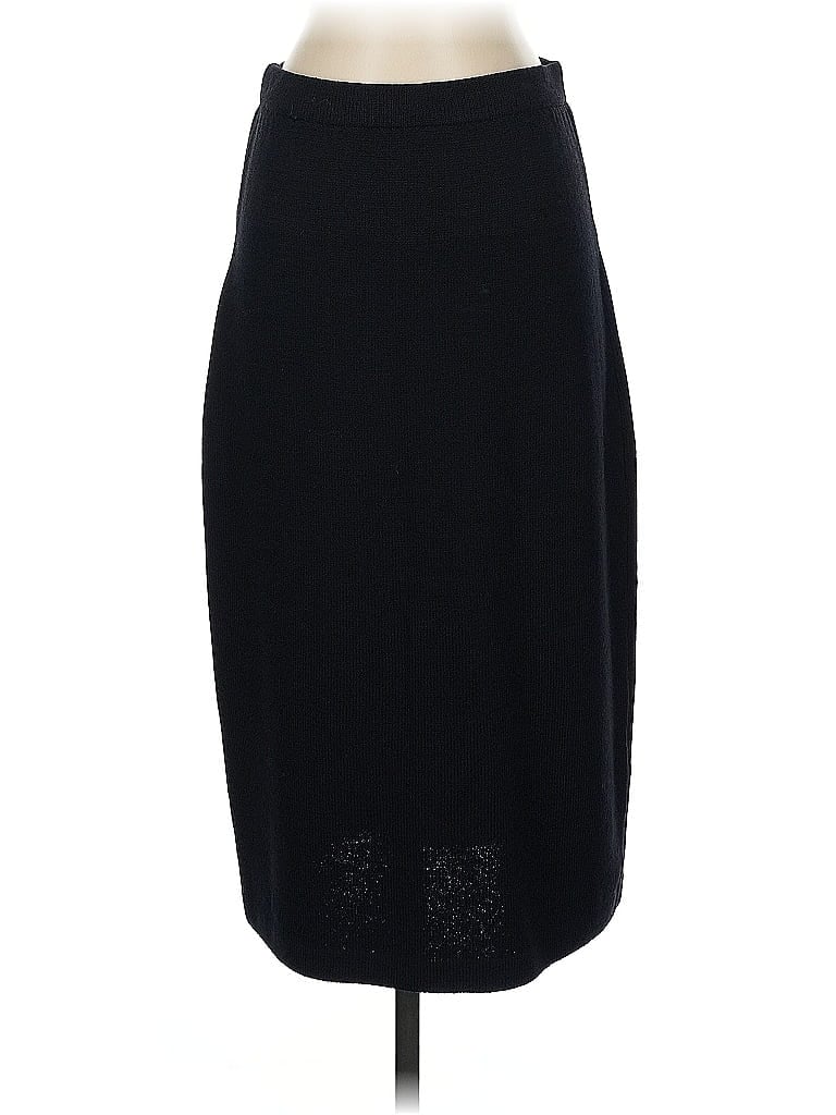 St. John Collection Solid Black Formal Skirt Size S - photo 1