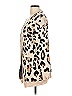 Entro Animal Print Tan Cardigan Size L - photo 5