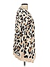 Entro Animal Print Tan Cardigan Size L - photo 4