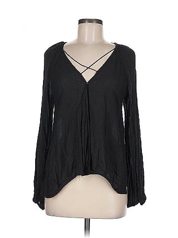 Hem & Thread Long Sleeve Blouse (view 1)