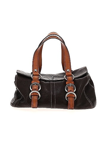 Coach Factory Leather Satchel (view 1)