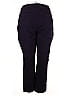 Catherines Solid Purple Casual Pants Size 30 - photo 2