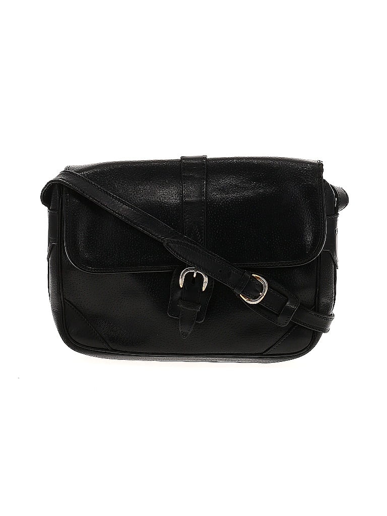 Gucci 100% Leather Black Vintage Leather Crossbody Bag One size - photo 1