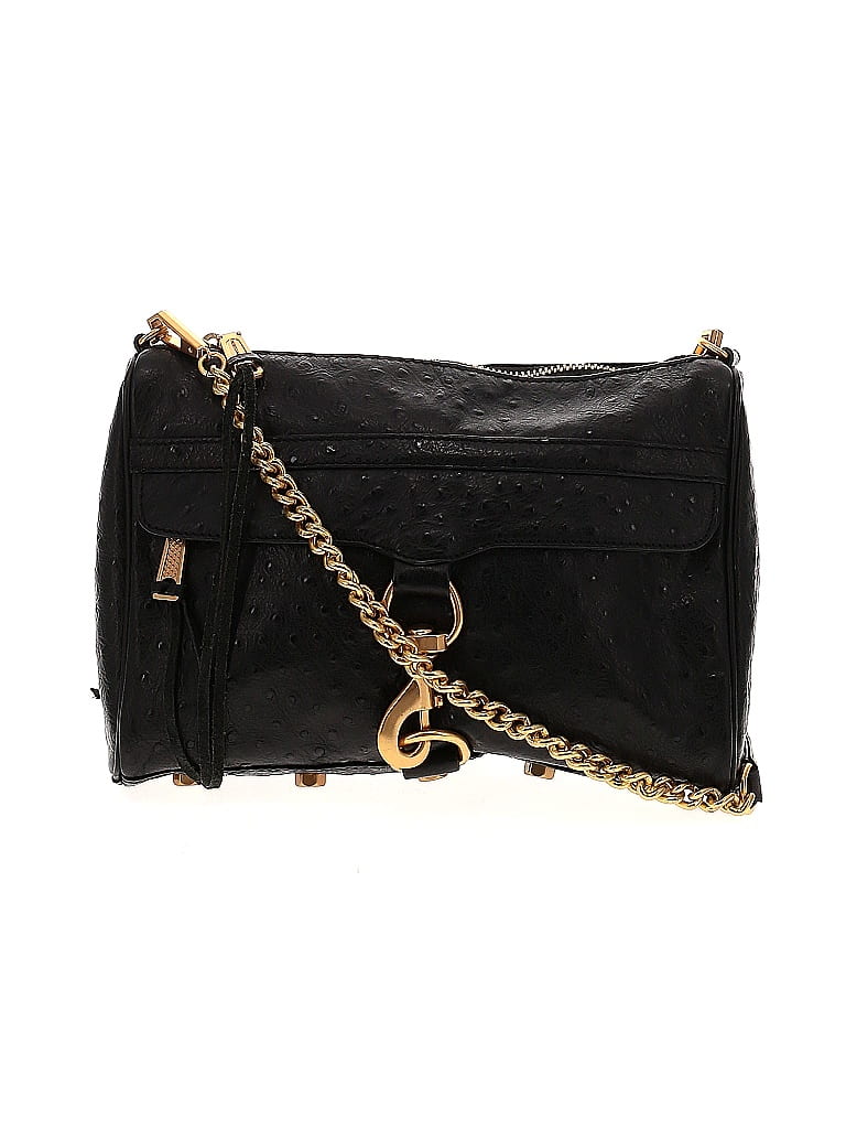 Rebecca Minkoff 100% Leather Black Leather Crossbody Bag One size - photo 1