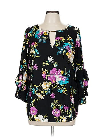 DG^2 by Diane Gilman 3/4 Sleeve Blouse (view 1)