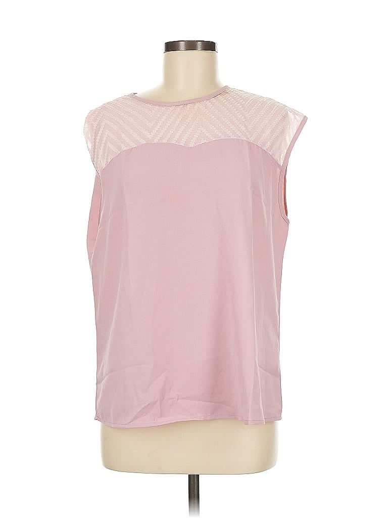 Pre-owned Shein Sleeveless Blouse In Pink