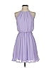 Lush Solid Purple Cocktail Dress Size XS - photo 1