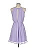 Lush Solid Purple Cocktail Dress Size XS - photo 2