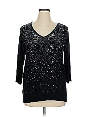 Design History 3/4 Sleeve Top