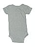 Gerber 100% Cotton Graphic Gray Short Sleeve Onesie 9-12 MO / 12 MO - photo 2