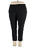 Zac & Rachel Solid Black Active Pants Size 3X - photo 1