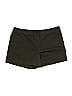 Ann Taylor LOFT 100% Cotton Solid Green Khaki Shorts Size 10 - photo 1